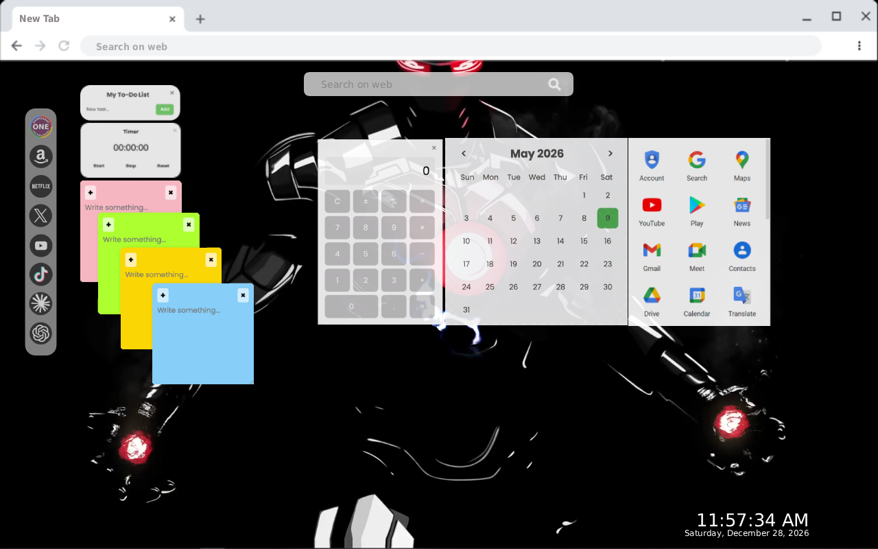 Black Ironman Live Wallpaper - 截图 3