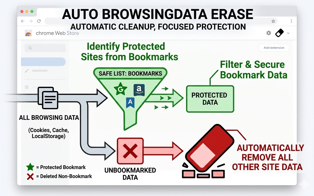 Auto BrowsingData Erase - 截图 2