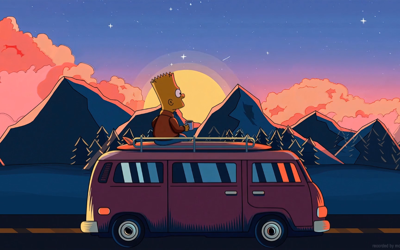 Bart Simpson Live Wallpaper - 截图 1