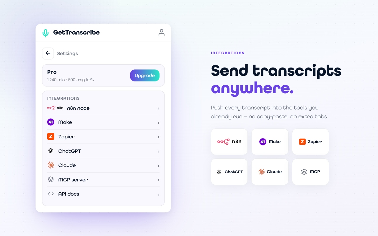 GetTranscribe - 截图 5