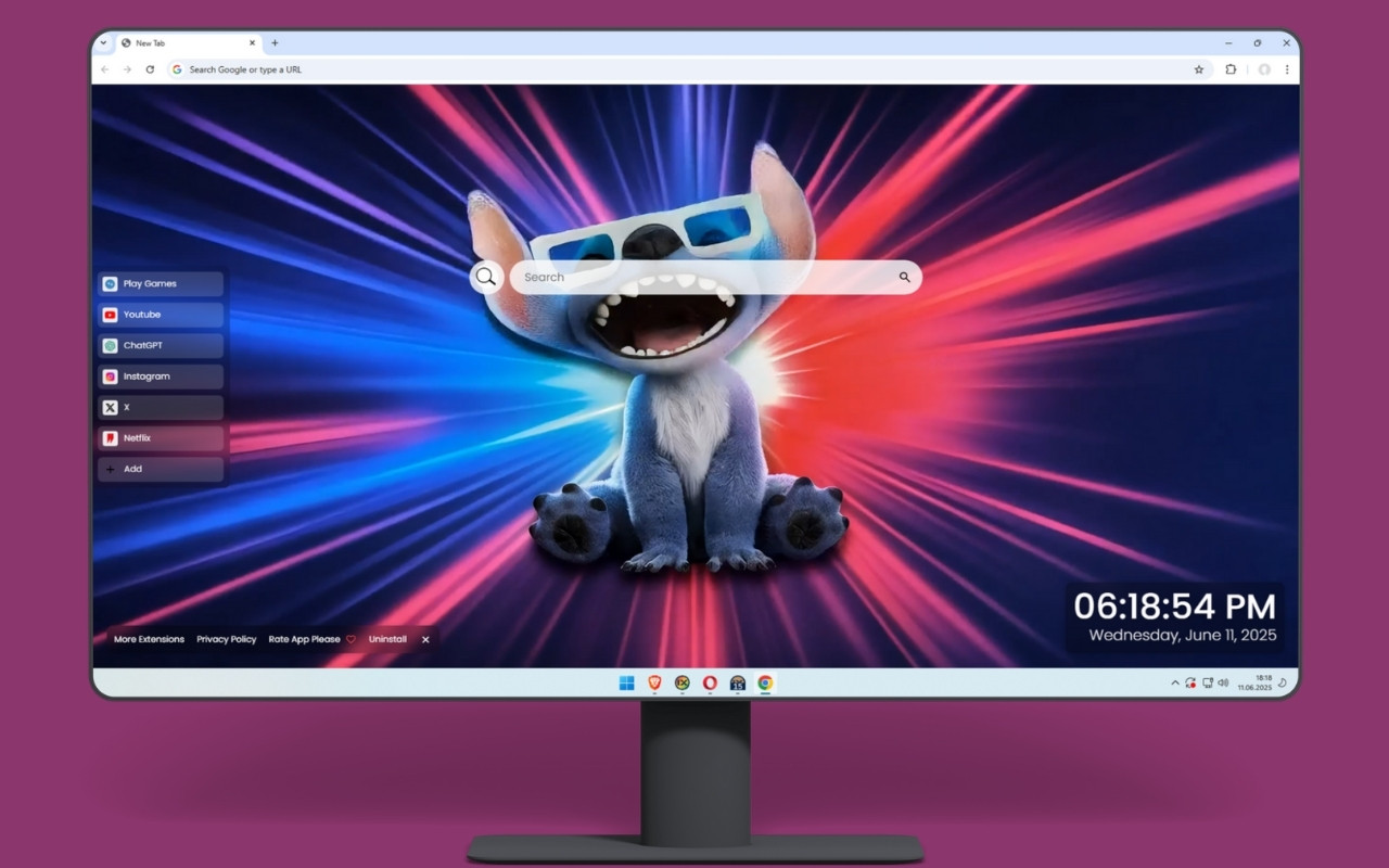 Lilo & Stitch 3D Live Wallpaper - 截图 2