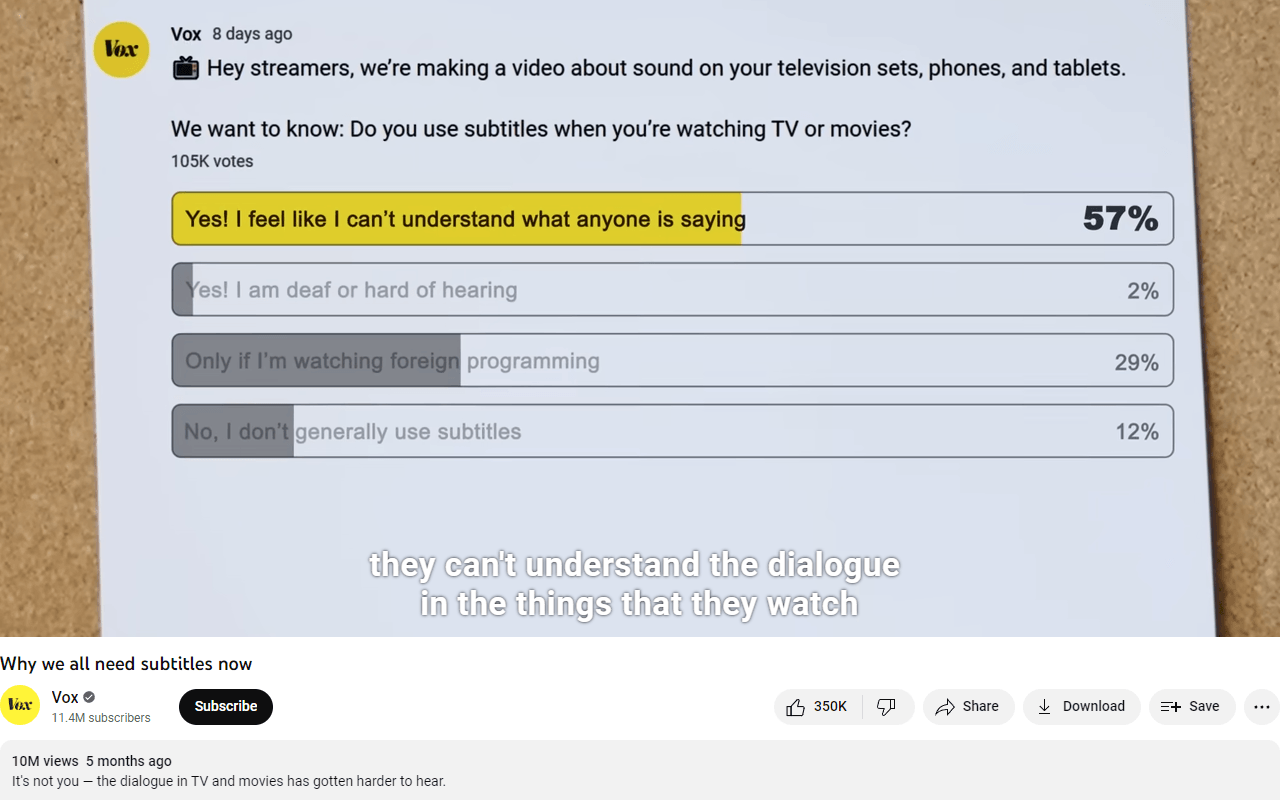 Better YouTube Subtitles - 截图 2