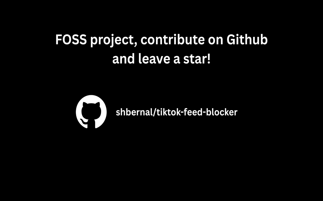 TikTok Feed Blocker - 截图 5