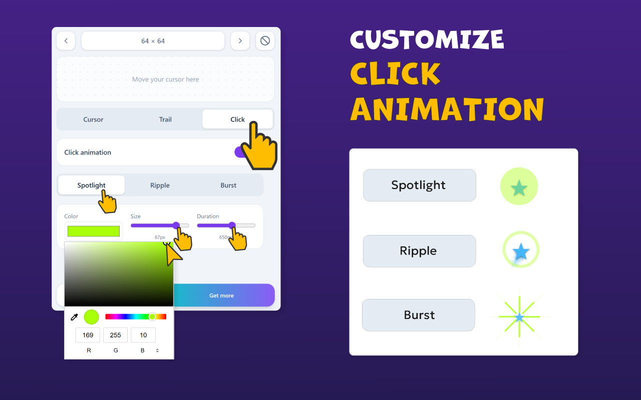 Custom Cursor & Cursor Trails - 截图 6