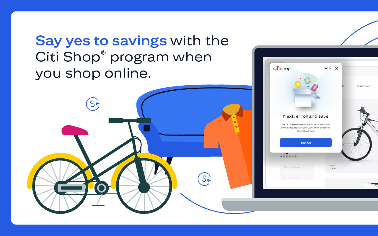 Citi Shop® program: Add. Shop. Save. - 截图 1