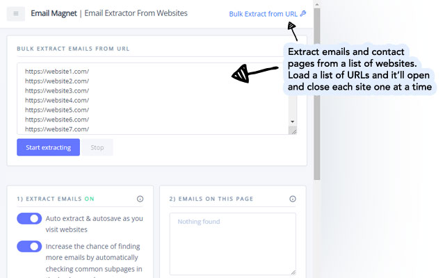 Email Extractor From Websites | Email Magnet - 截图 5