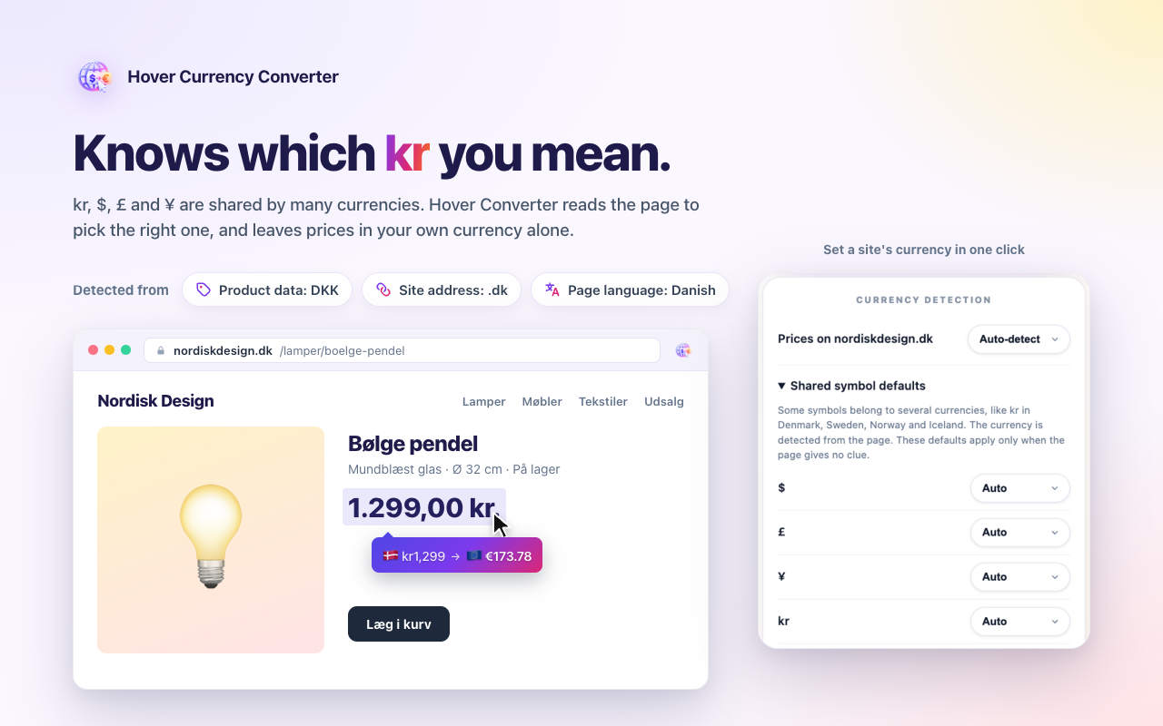 Hover Currency Converter - 截图 3