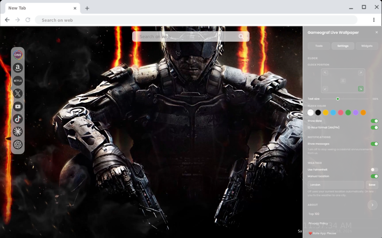 Call of Duty Black Ops 3 Live Wallpaper - 截图 2