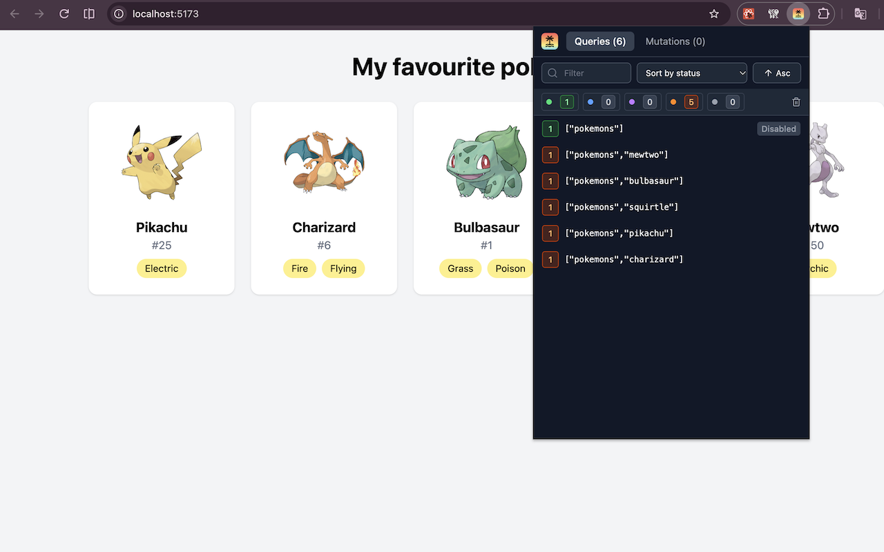 TanStack Query DevTools - 截图 2