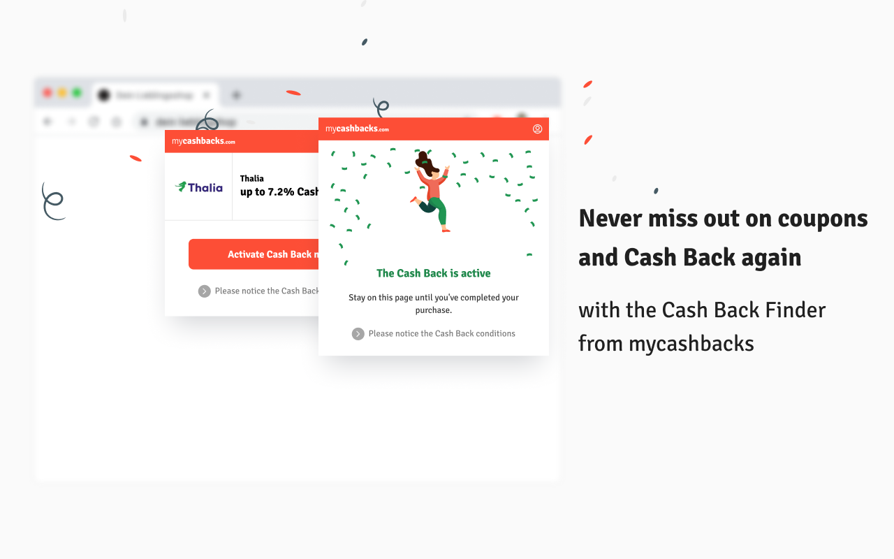 mycashbacks: cashback and coupons - 截图 2