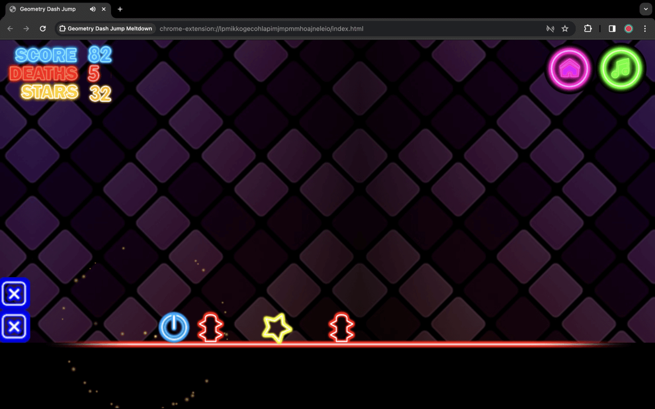 Geometry Dash Jump Meltdown - 截图 4