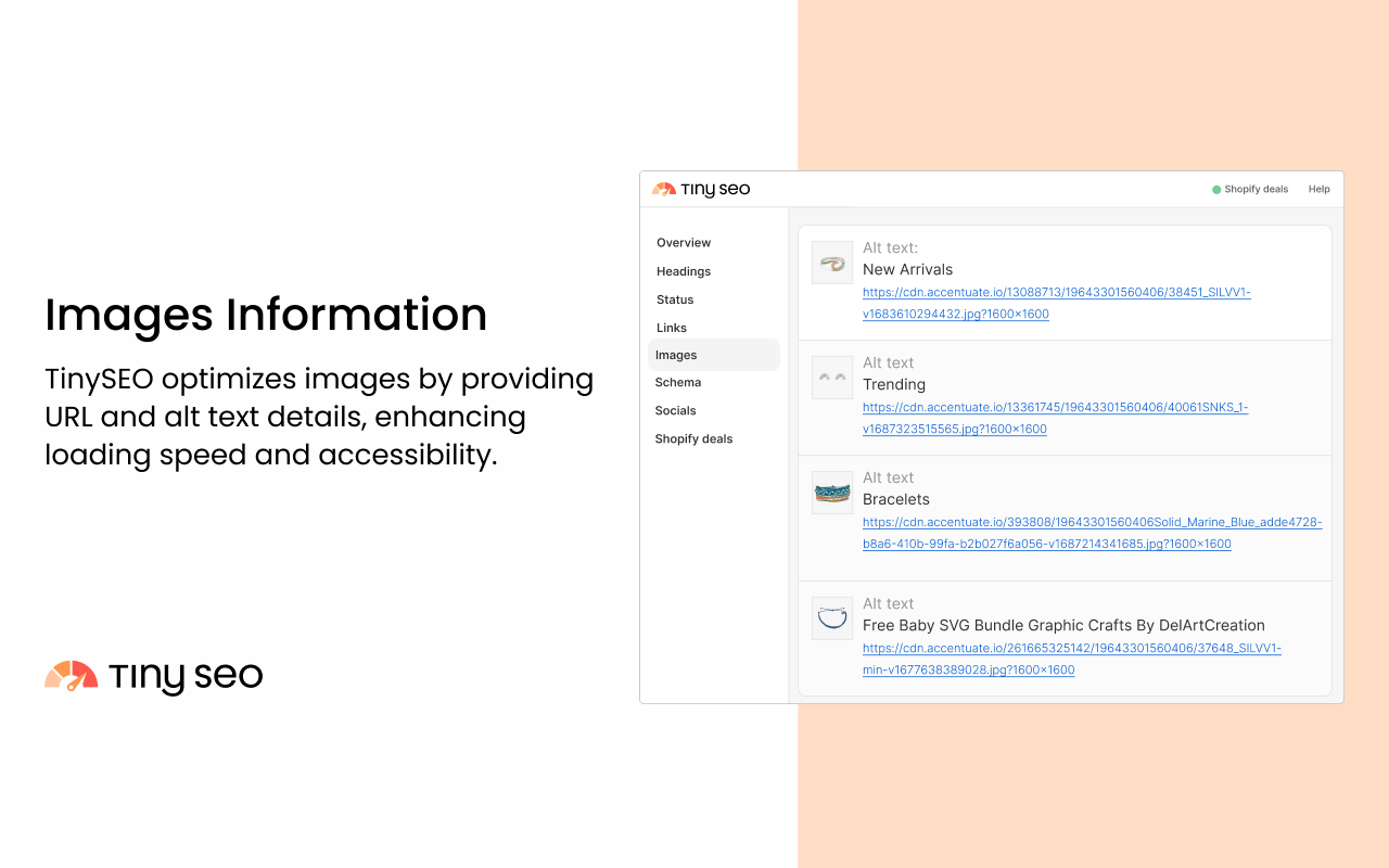 TinySEO Shopify SEO Extension & Inspector - 截图 5
