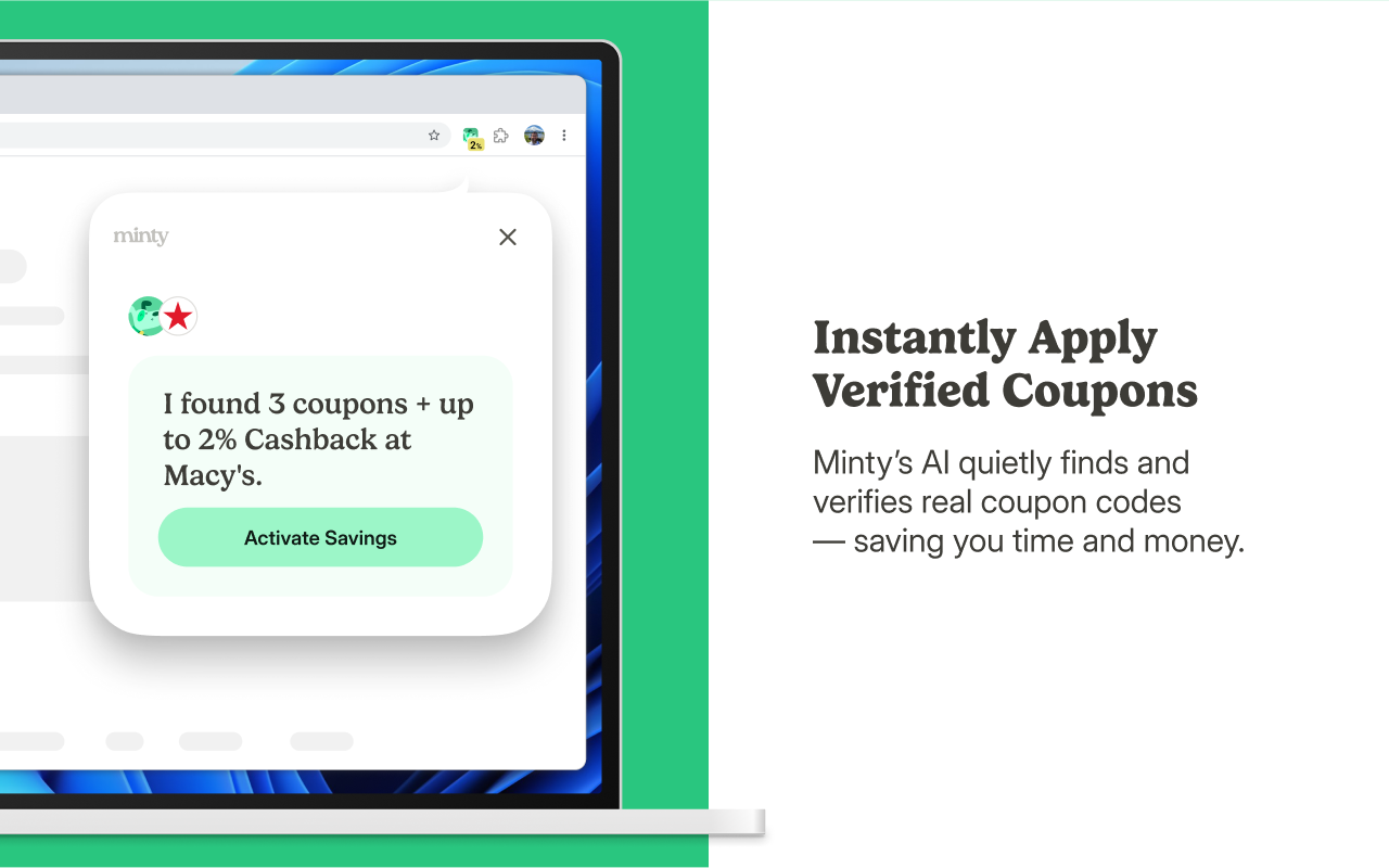 Minty – Automatic Coupons & Cashback Rewards - 截图 2