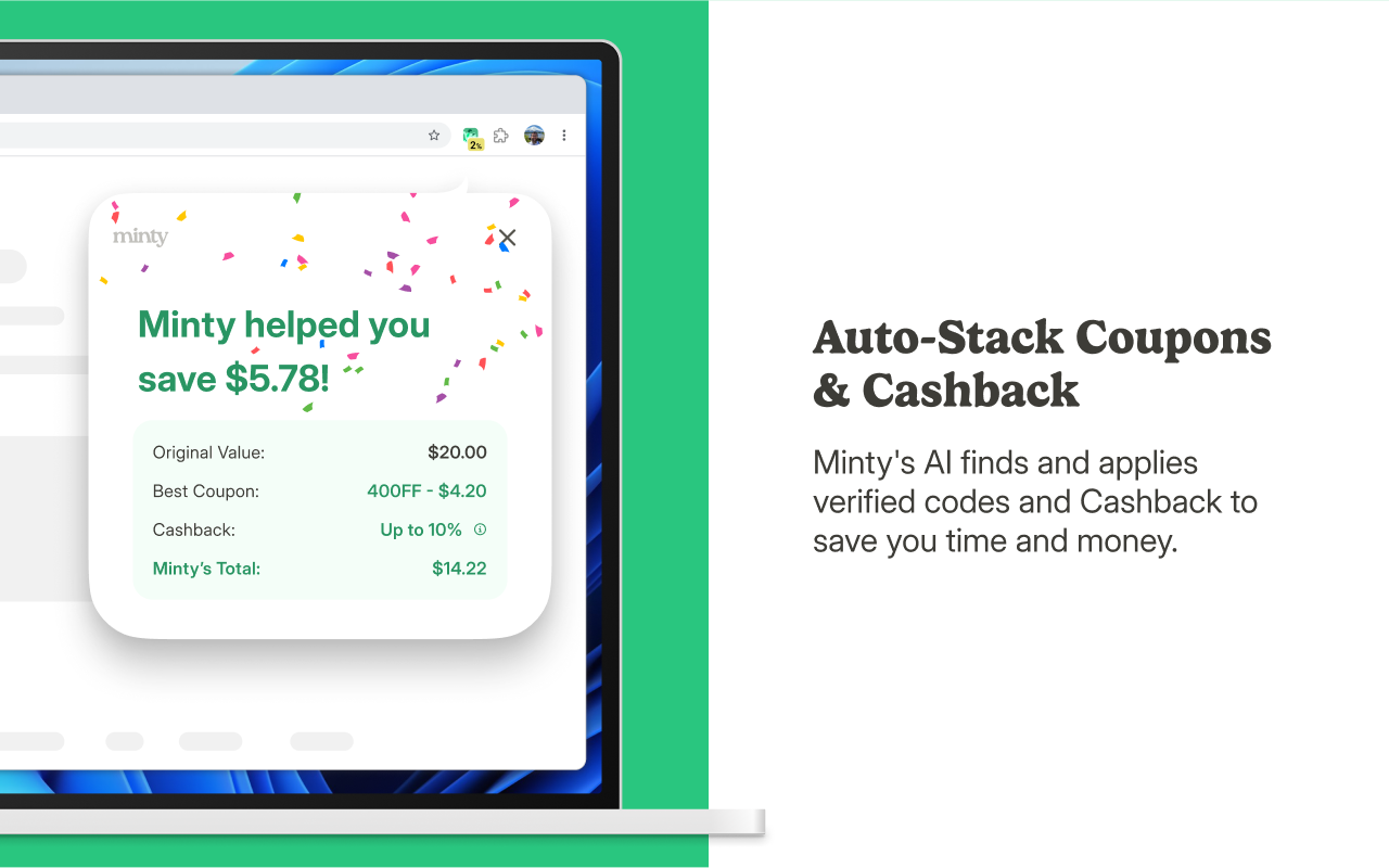 Minty – Automatic Coupons & Cashback Rewards - 截图 4