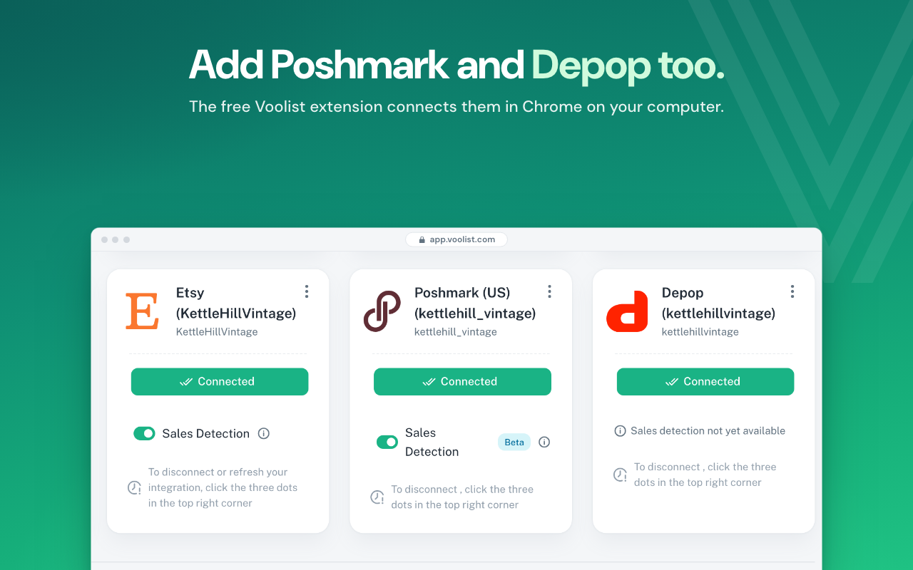 Voolist – Cross-list in One Click - 截图 5