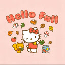 Hello Fall Hello Kitty Live Wallpaper